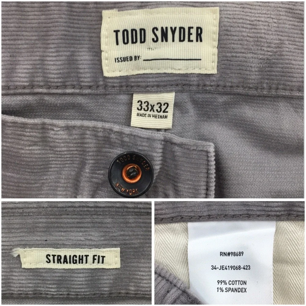 Todd Snyder welcome primo